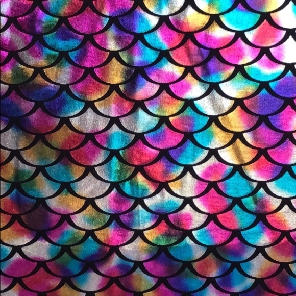 Halloween Mermaid Skirt Iridescent Size XS - Picture 8 of 10
